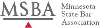 Logo Recognizing Wagner Law, LLC's affiliation with the Minnesota State Bar Association